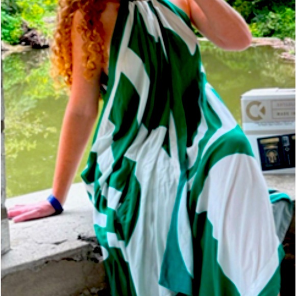 Anthropologie dress let me be halter hanky hem dress - Picture 2 of 4